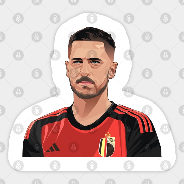 Eden Hazard Prime Sticker by dr.dre45_